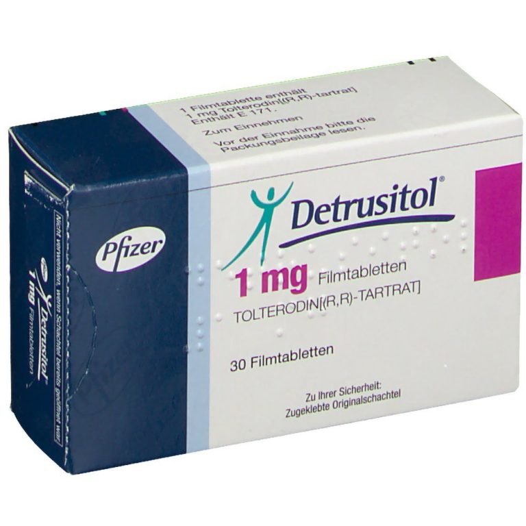 دتروزیتول ( DETRUSITOL 1mg )