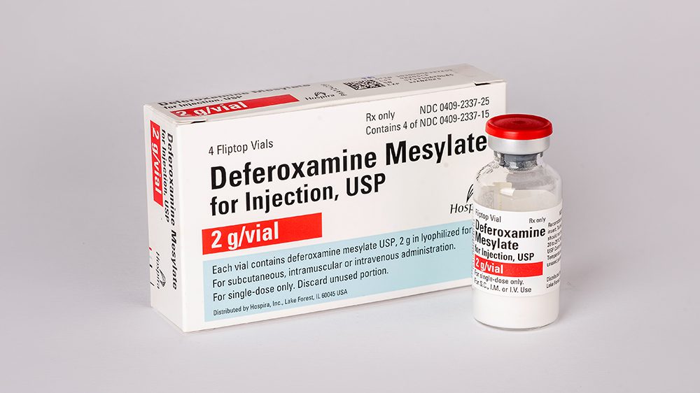 دفروکسامین ( Deferoxamine )