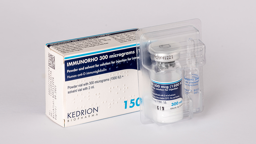 ایمونورو ۳۰۰ میکروگرم (۱۵۰۰ واحد بین الملل) ( Immunorho 300mg )