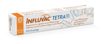 واکسن انفلوانزا ۴ ظرفیتی ( Influvac tetra )